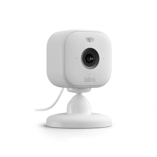 Blink Mini 2 (Newest Model) — Home Security  Pet Camera(s) with HD video, color night view, motion detection, two-way audio, and built-in spotlight — 1 camera (White)