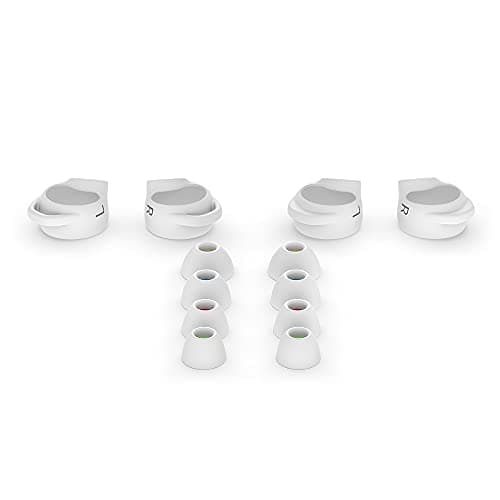 Echo Buds with Active Noise Cancellation (2021 release, 2nd gen) Ear Tips and Wing Tips Fit Kit