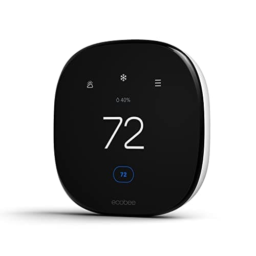 ecobee Smart Thermostat Enhanced  Programmable Wifi Thermostat  Works with Siri, Alexa, Google Assistant  Energy Star Certified  Smart Home