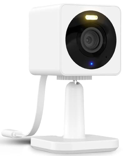 Wyze Cam OG Indoor/Outdoor 1080p Wi-Fi Smart Home Security Camera with Color Night Vision, Built-in Spotlight, Motion Detection, 2-Way Audio, Compatible with Alexa  Google Assistant, White