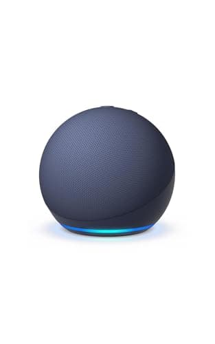 Like-New Amazon Echo Dot (newest model) - Vibrant sounding speaker, Designed for Alexa+, Great for bedrooms, dining rooms and offices, Deep Sea Blue