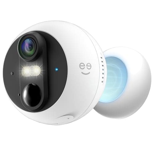 Geeni Perch 3MP Smart Magnetic Battery Camera, 2K HD, Outdoor Wireless