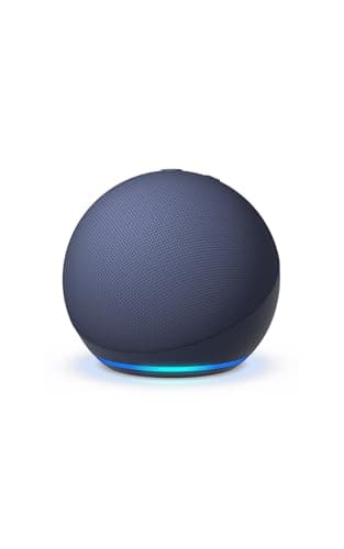 Amazon Echo Dot (newest model) - Vibrant sounding speaker, Designed for Alexa+, Great for bedrooms, dining rooms and offices, Deep Sea Blue