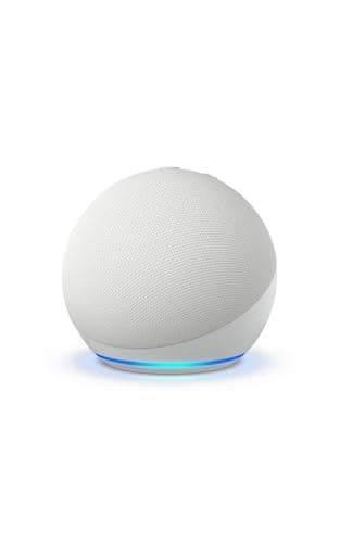 Like-New Amazon Echo Dot (newest model) - Vibrant sounding speaker, Designed for Alexa+, Great for bedrooms, dining rooms and offices, Glacier White