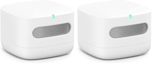 Amazon Smart Air Quality Monitor – Know your air, Works with Alexa (Pack of 2)