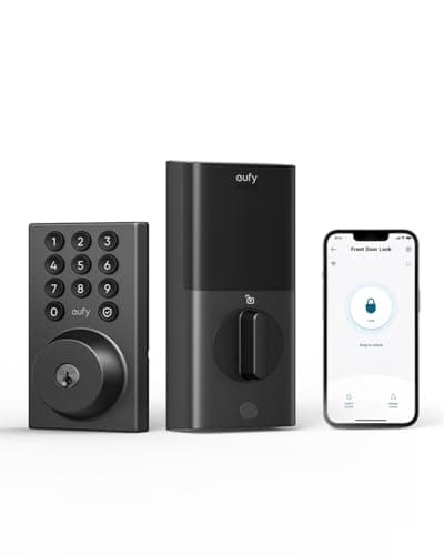 eufy Security Smart Lock C30, Keyless Entry, Built-in WiFi Deadbolt for Front Door, No Bridge Required, Easy Installation, App Remote Control, Auto Lock