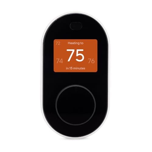 Wyze Programmable Smart WiFi Thermostat for Home with App Control, Energy Saving, Easy Installation, Works with Alexa and Google Assistant, Black