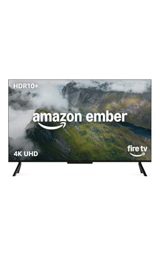 Amazon Ember 50" 4-Series with Fire TV (newest model), 4K Ultra HD smart TV with Alexa Remote, HDR10+, fast processor, Dolby Audio, Ambient Experience, free and live TV