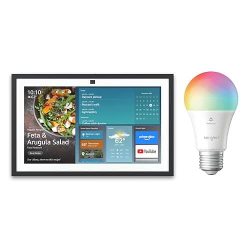 Amazon Echo Show 15 bundle with Sengled LED Smart Light Bulb (A19)