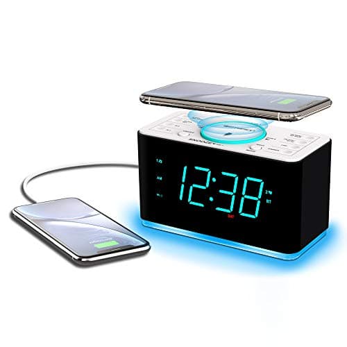 Smart Alarm Clock with Wireless Charging and LED Display: Ultimate ...