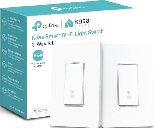 Kasa Smart 3 Way Switch, HS210 KIT, Need Neutral Wire