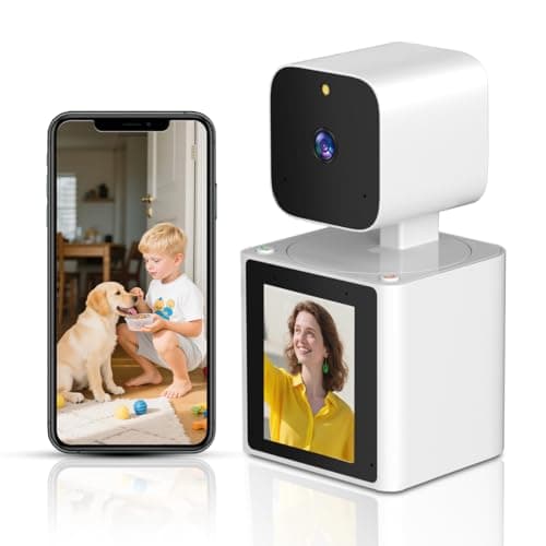CIAJIE Home Security Camera Indoor,Pet Camera,1080P Dog Camera with Two Way Video,Monitor for Elderly/Baby/Nanny/Pet/Dog with app,Pan/Tilt WiFi Cameras,Night Vision,Dome Camera CS10