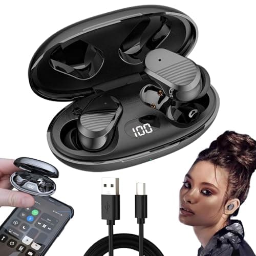 Echolabs Ear Buds 2025 Edition, Echolabs Audio Earbuds Wireless Bluetooth, Echo Labs Earbuds 2025, Noise Cancelling with LED Display for Sports Workout (1pc)