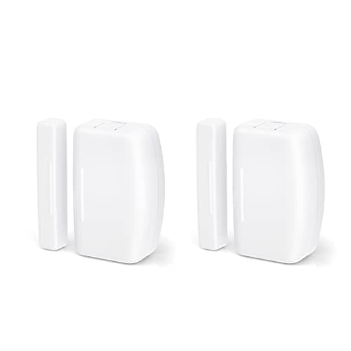 THIRDREALITY Zigbee Contact Sensor 2 Pack,Door and Window Monitor, Home Automation,Works with Home Assistant,SmartThings,Aeotec,Homey,Hubitat or Echo Devices with Build-in Zigbee Hub,hub Required