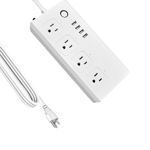 XENON ZigBee Power Strips, Voice/APP/Timer, 4 Individually Controlled Outlets, Compatible with Alexa Google Home, Need ZigBee Gateway Hub