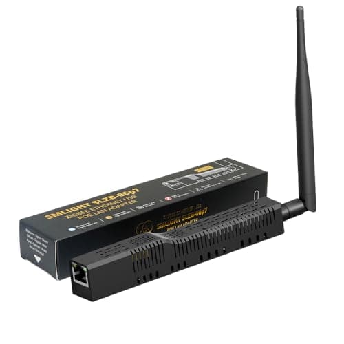 Xnbada Zigbee 3.0 to Ethernet SMLIGHT SLZB-06P7 USB and WiFi Gateway Coordinator with PoE, Universal Compatibility for Home Assistant, Zigbee2MQTT, ZHA