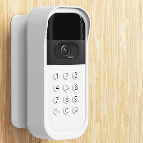 Swivel Mount for myQ Smart Garage Video Keypad, Angled Adjustable 40 to 140 Degrees Corner Mounting for myQ Garage Door Opener Easy to Install Reduce Blind Spot (Video Keypad is NOT Included)