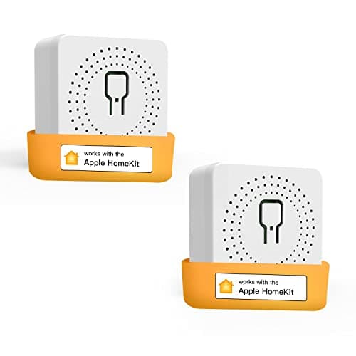 Mini Electrical WiFi Relay Switch Work with HomeKit, Alexa and Google Assistant DIY Remote Control Wireless Light Switch 10A 2 Pack